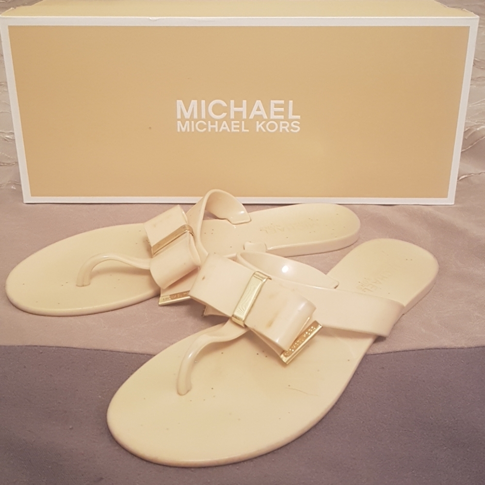 Michael kors kayden bow sandals
